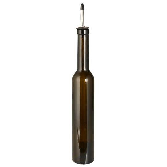 Oil/vinegar bottle olive green 390 ml