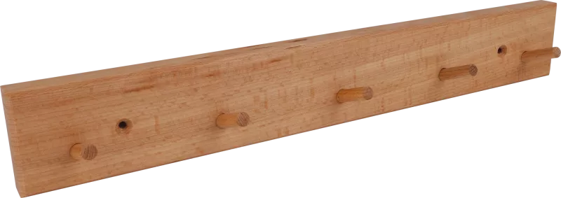 Wall mount with five hooks