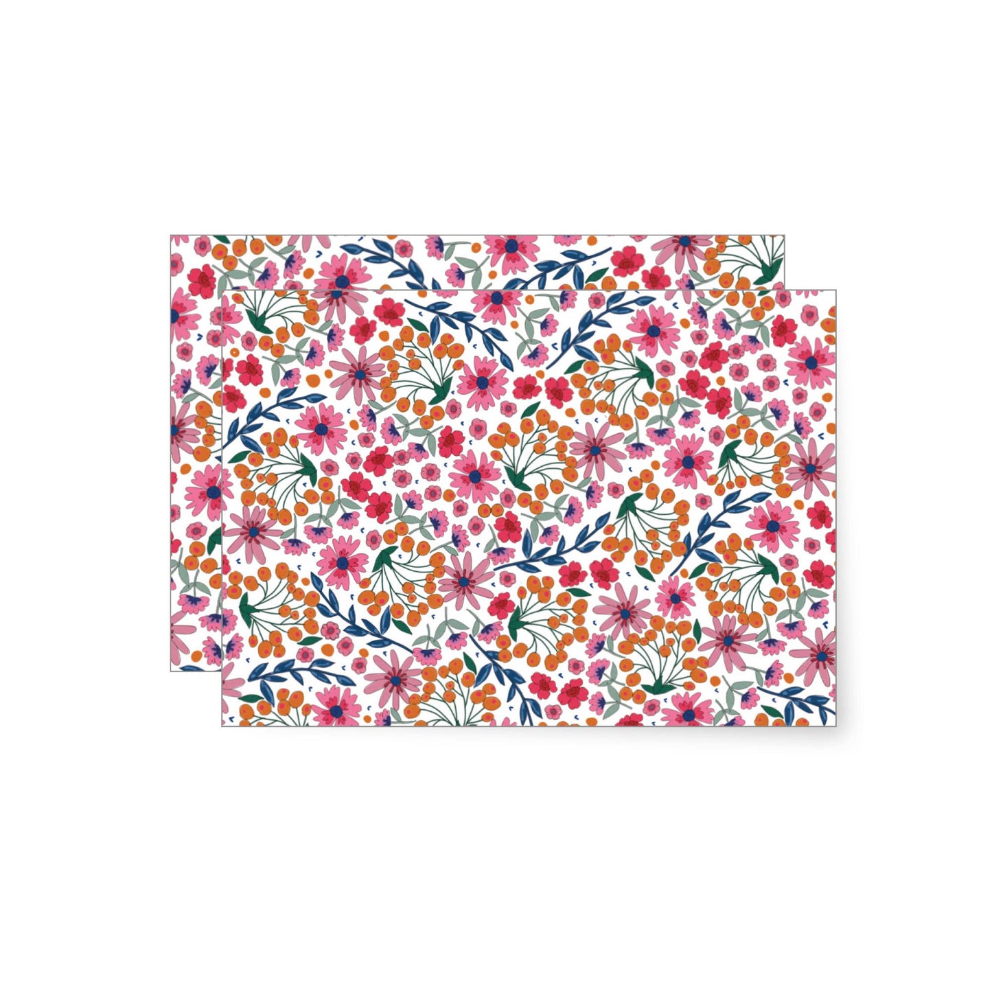 Pink flowers | folding card