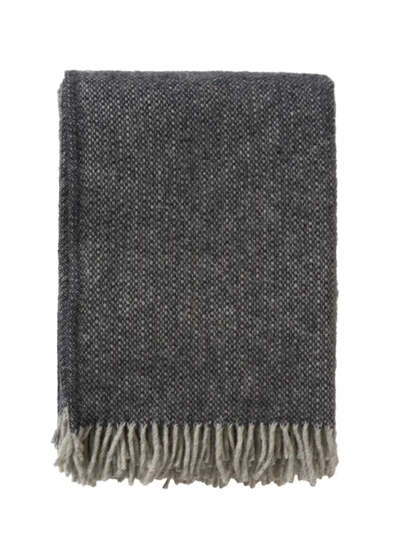Deken Klippan, Vide - Charcoal