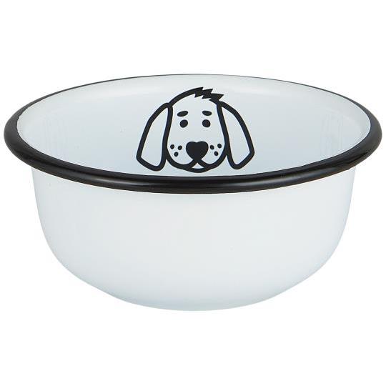 Etensbakje hond