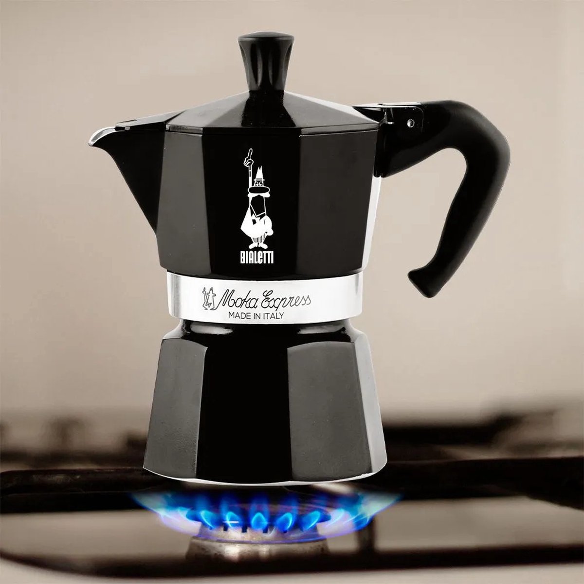 Bialetti Moka Express 1/c Zwart