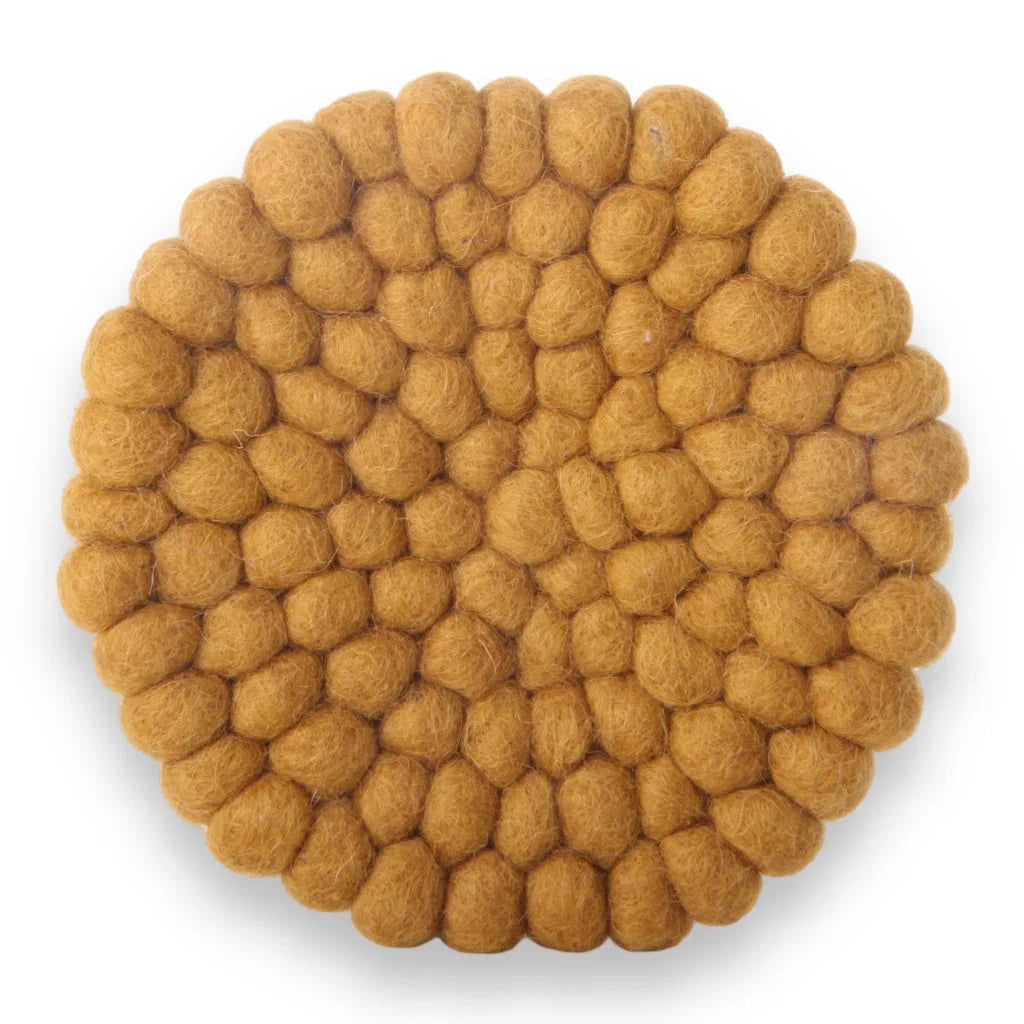 Small Coaster - Ochre - Set of 2
