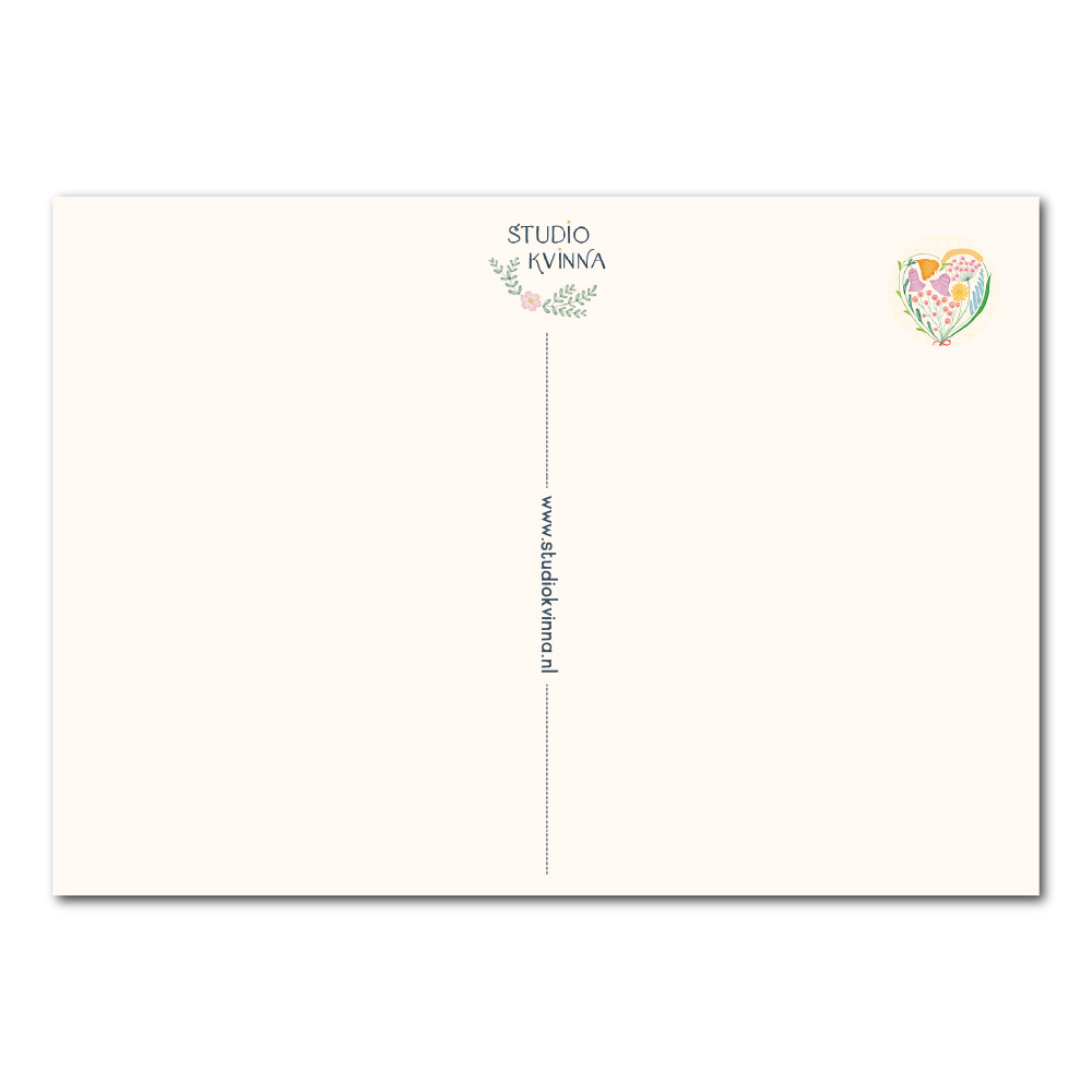 Heart of flowers | Card