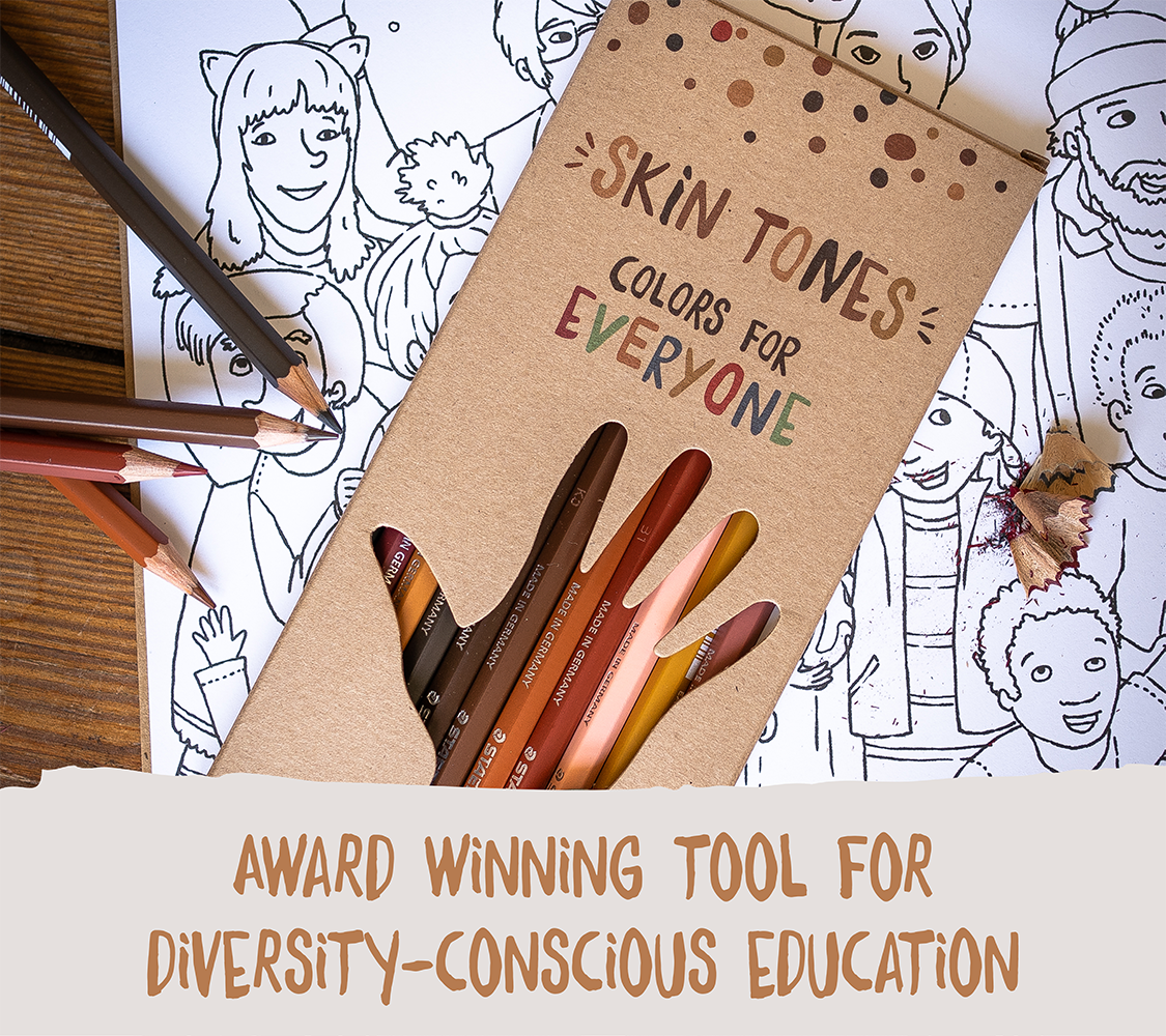 12 Skin Tones Pencils