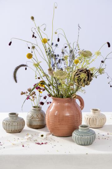 Vase w/handle Thyra