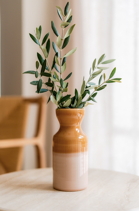 Mediterranea ceramic totem - Bicolour