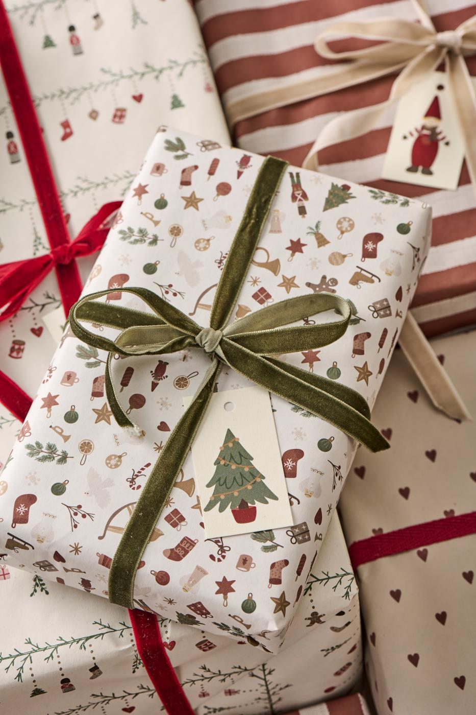 Paper roll Christmas motifs My Nostalgic Christmas 5 m/roll