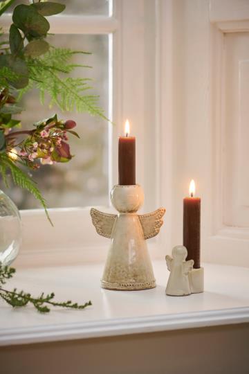 Candle holder f/2.2 cm candle angel