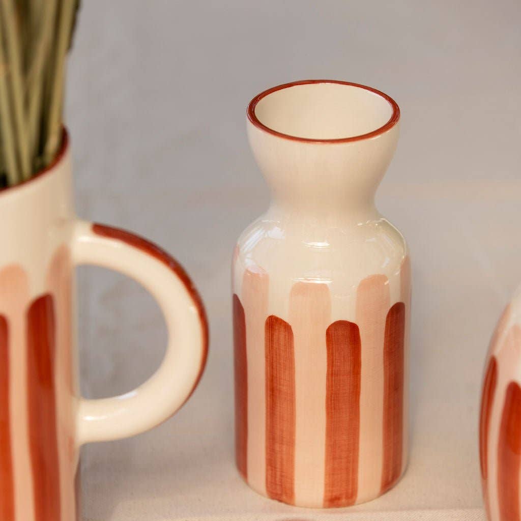 Mediterranea ceramic totem - Stripes