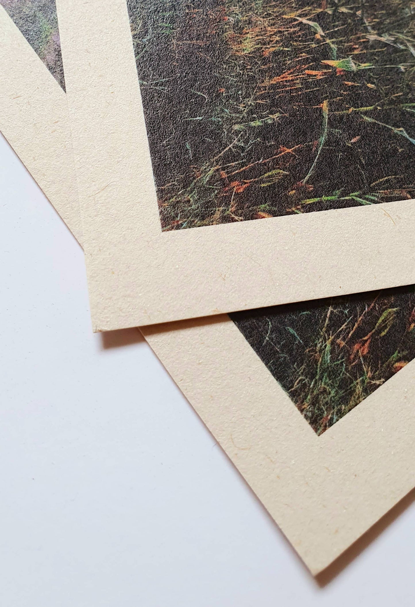 Eco postcard (recycled paper) morning breath