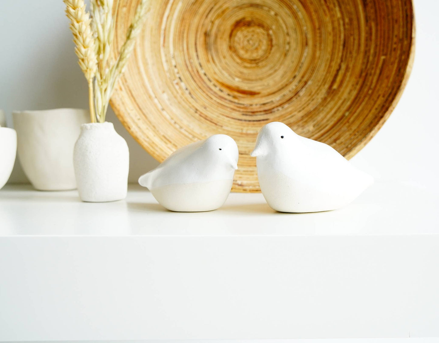 Ceramic Lovebirds