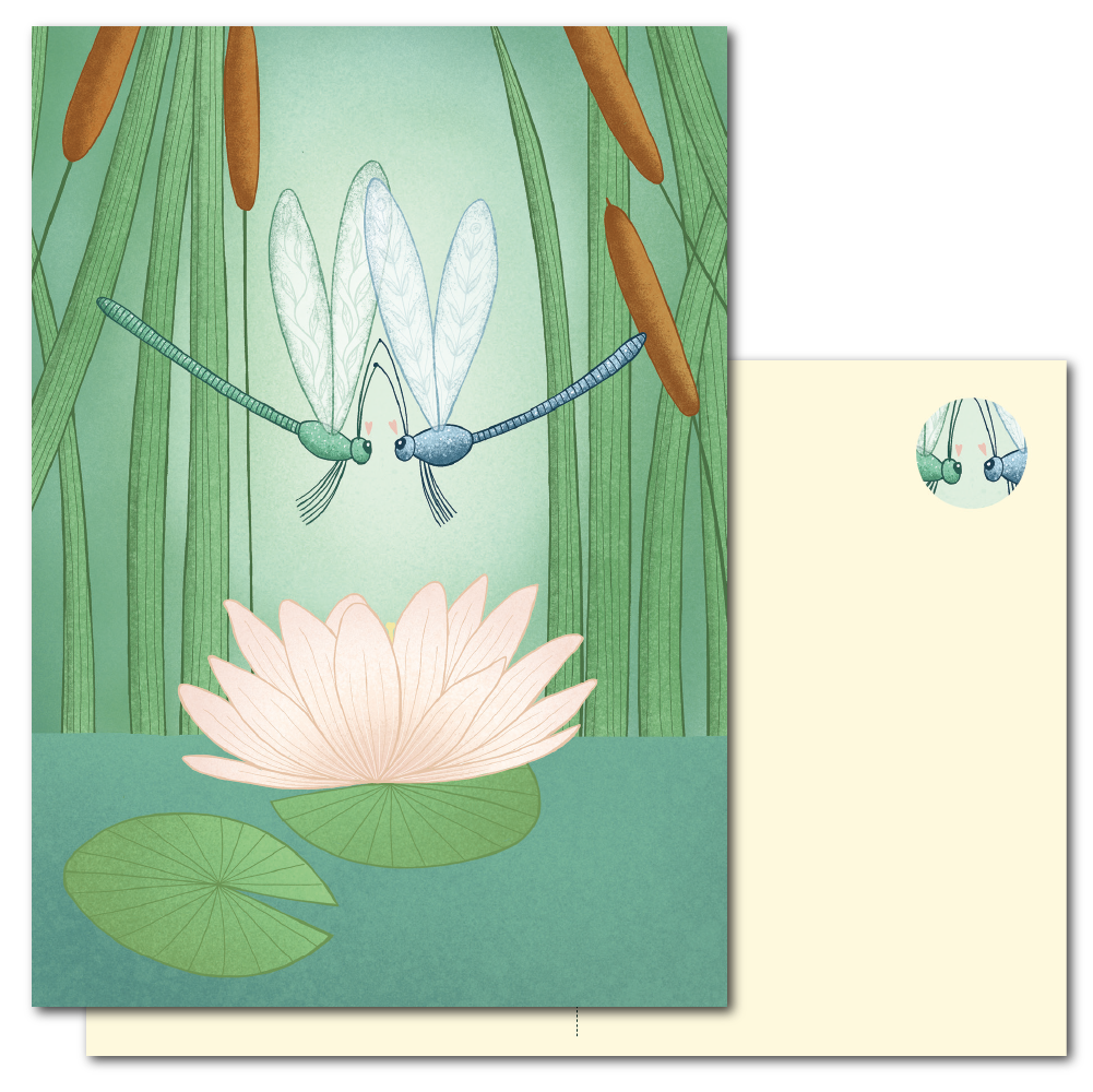 Dragonfly Love | Card