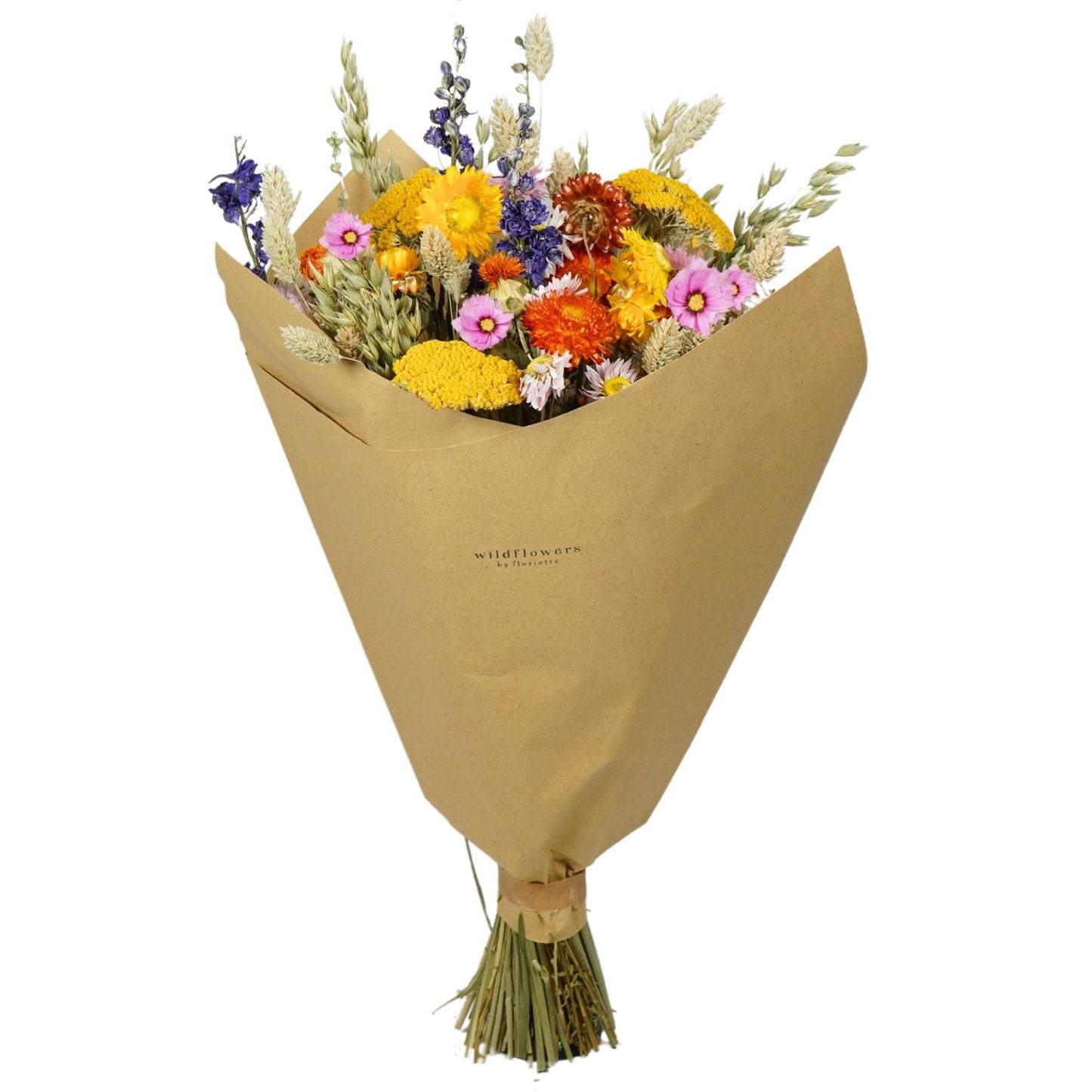 Classic Dried Flowers Bouquet – Multi - Summer Bestseller