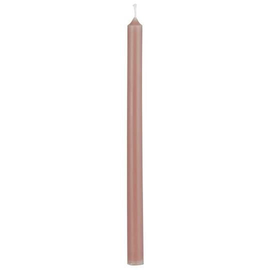 Taper candle coral almond Ø:1.3 H:20