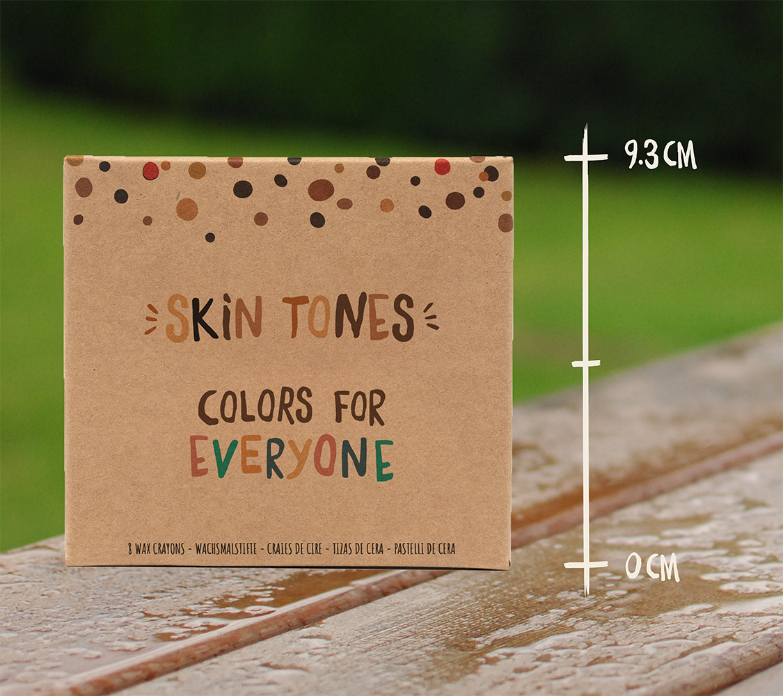 8 Skin Tones Crayons