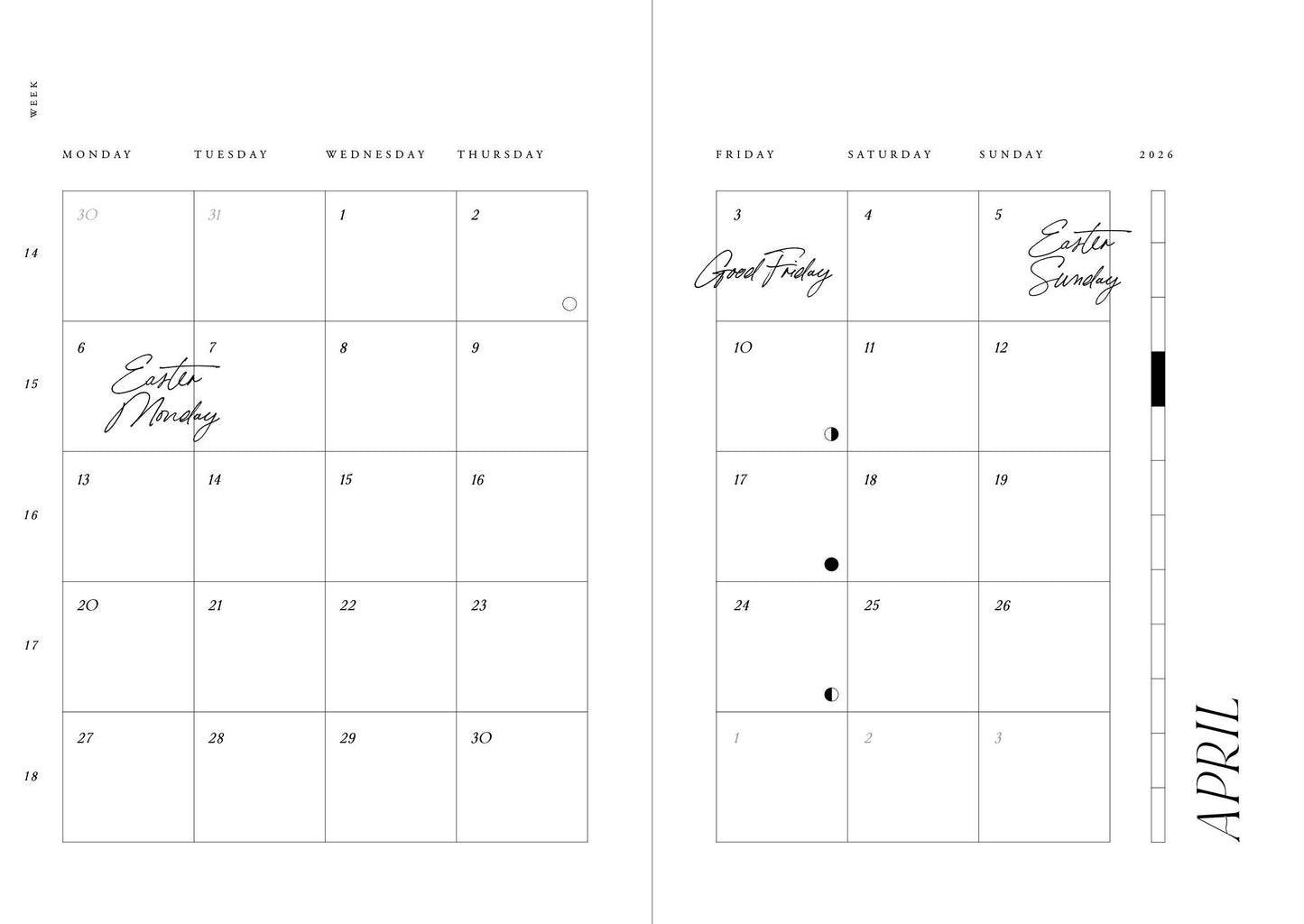 Cozy Planner 2026, Coffee – “You are made of magic.”