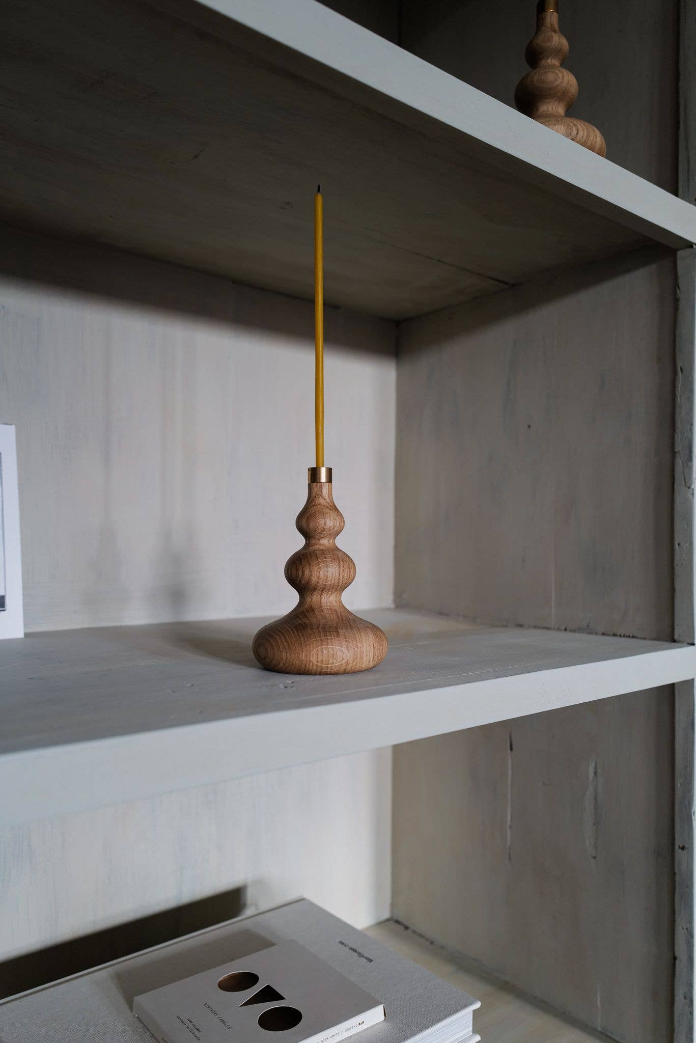TREE Candle Holder: Shiny Brass Socket