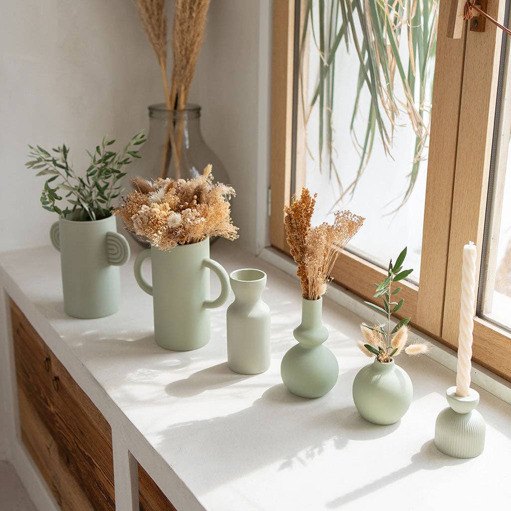 Mediterranea ceramic vase - Green