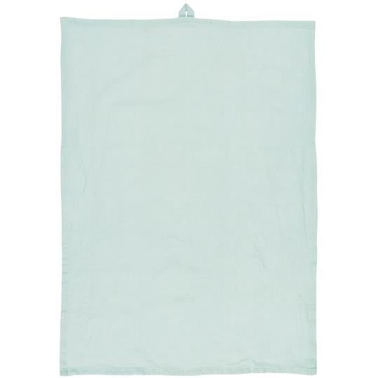 Tea towel Freja linen/cotton light blue
