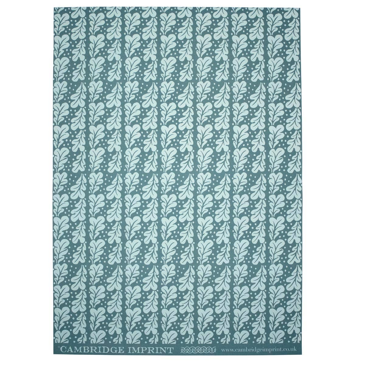 Patterned Paper Quercus Duck Egg