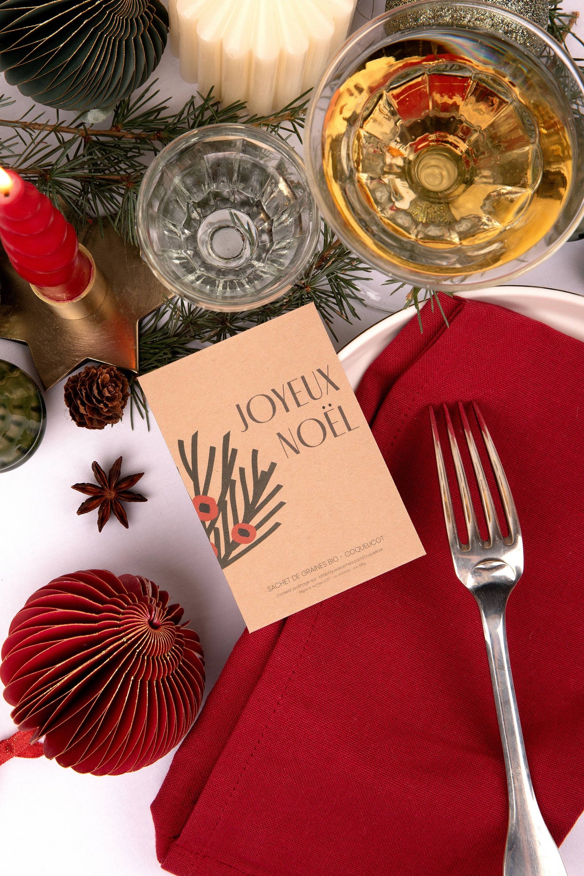 Merry Christmas - Poppy Seed Packet