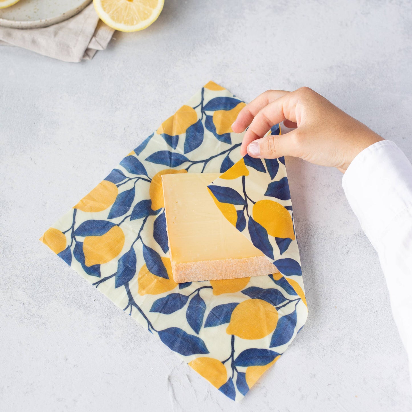 Organic beeswax cloth roll - Amalfi