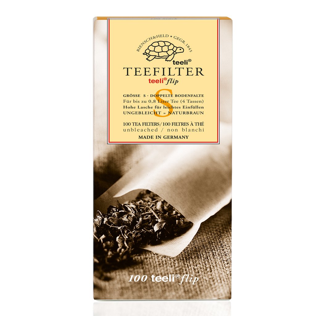 Papieren theefilter - 100 stuks in doosje