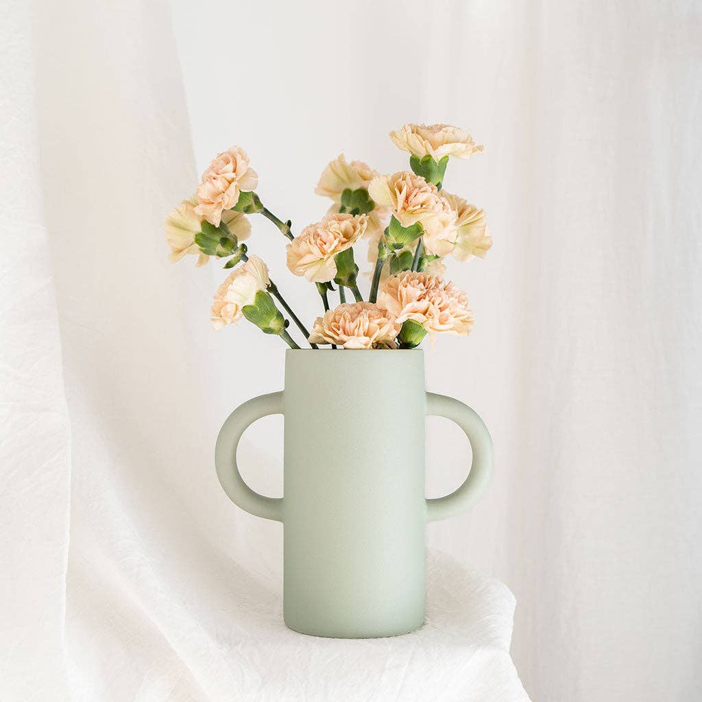 Mediterranea ceramic vase - Green