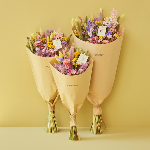 Dried Flowers - Field Bouquet - Blossom Lilac: Medium