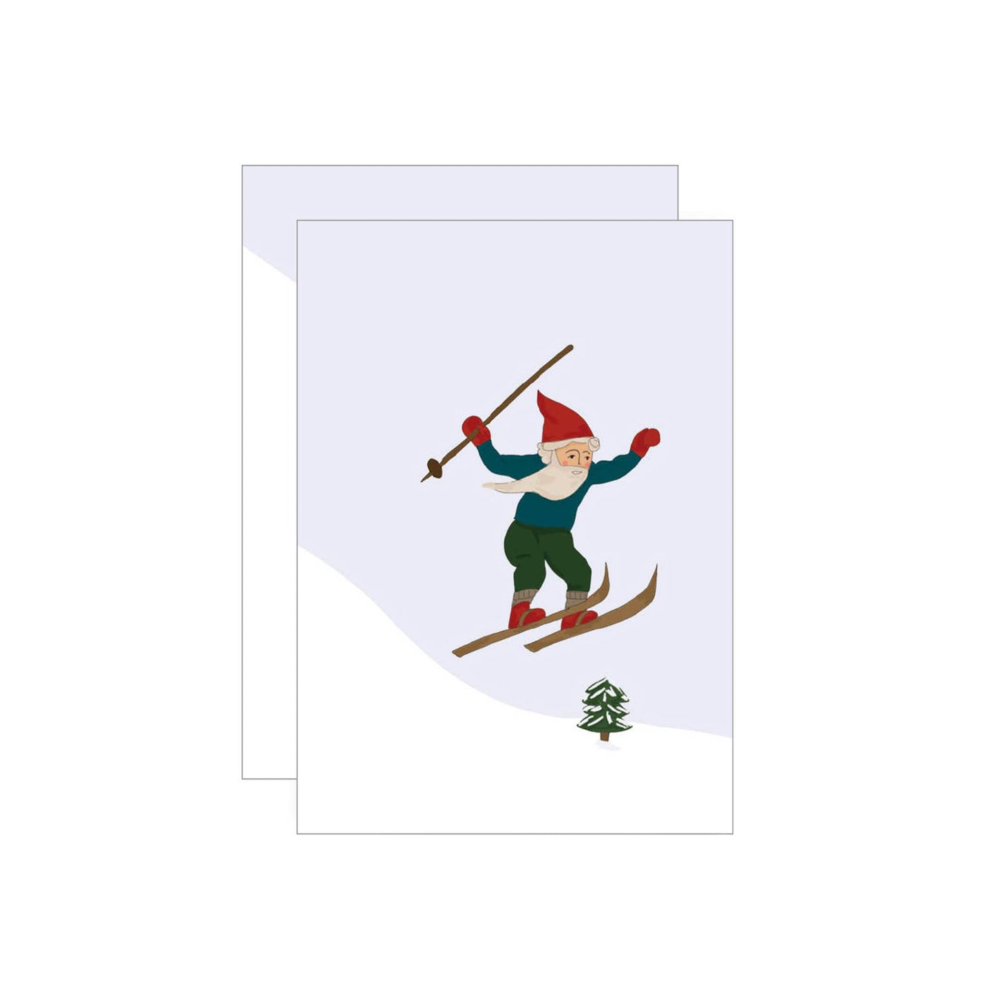 Skijump | folding card