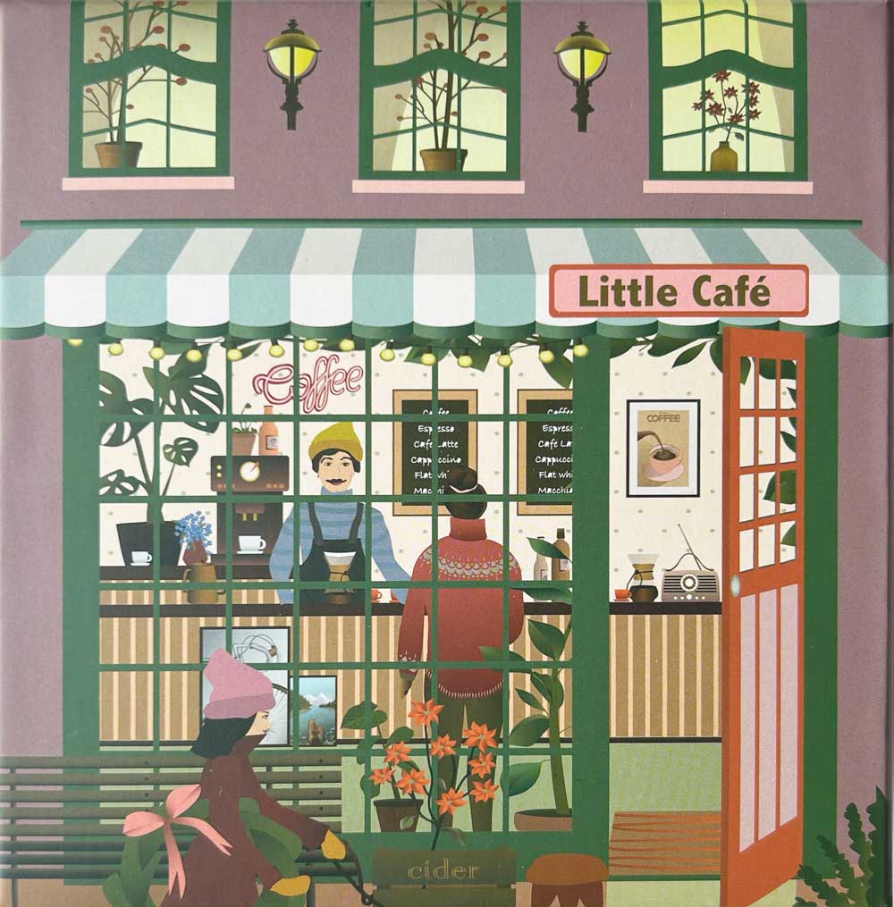 LITTLE CAFE - JIGSAW PUZZLE - with 150 pieces