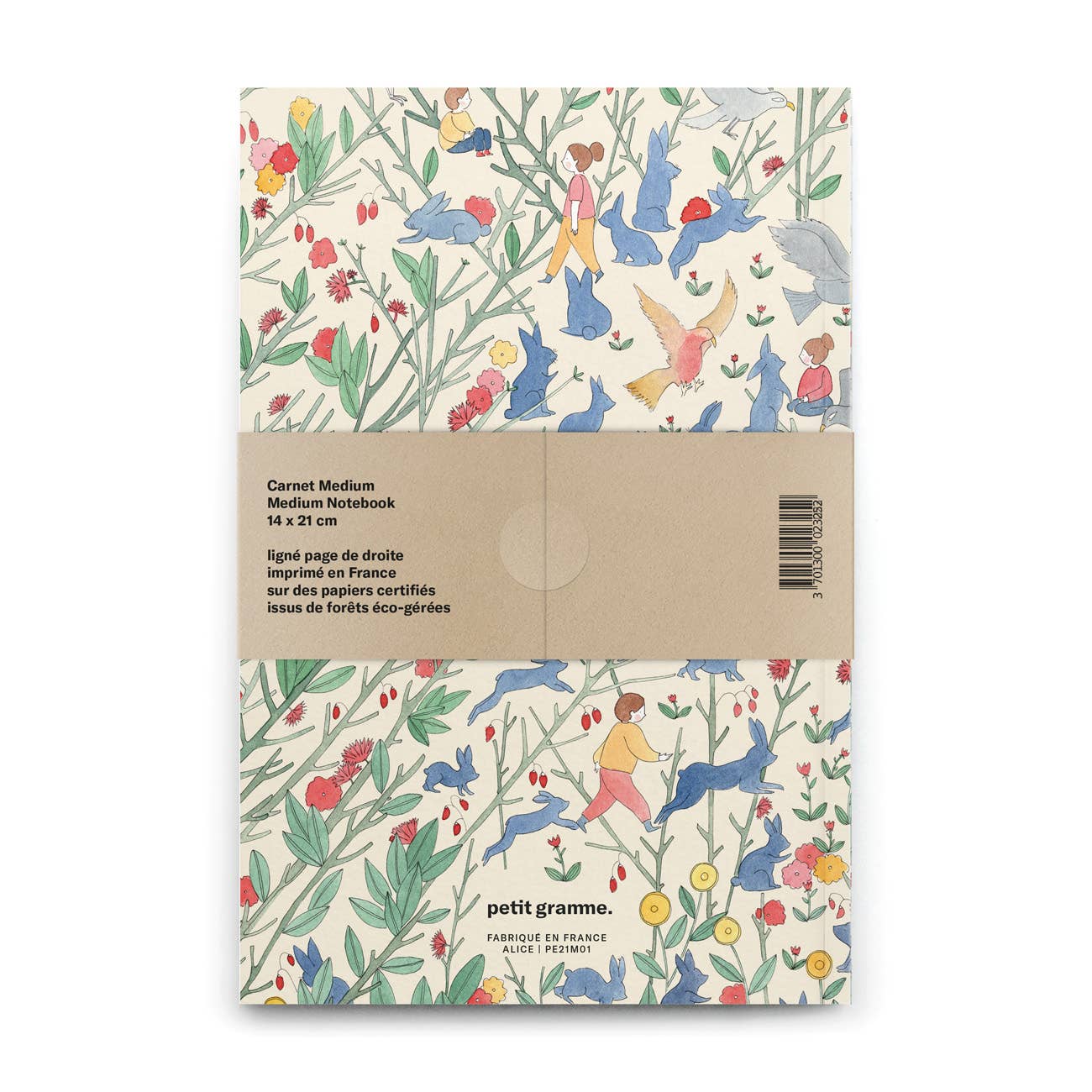 Alice Medium Notebook - petit Gramme