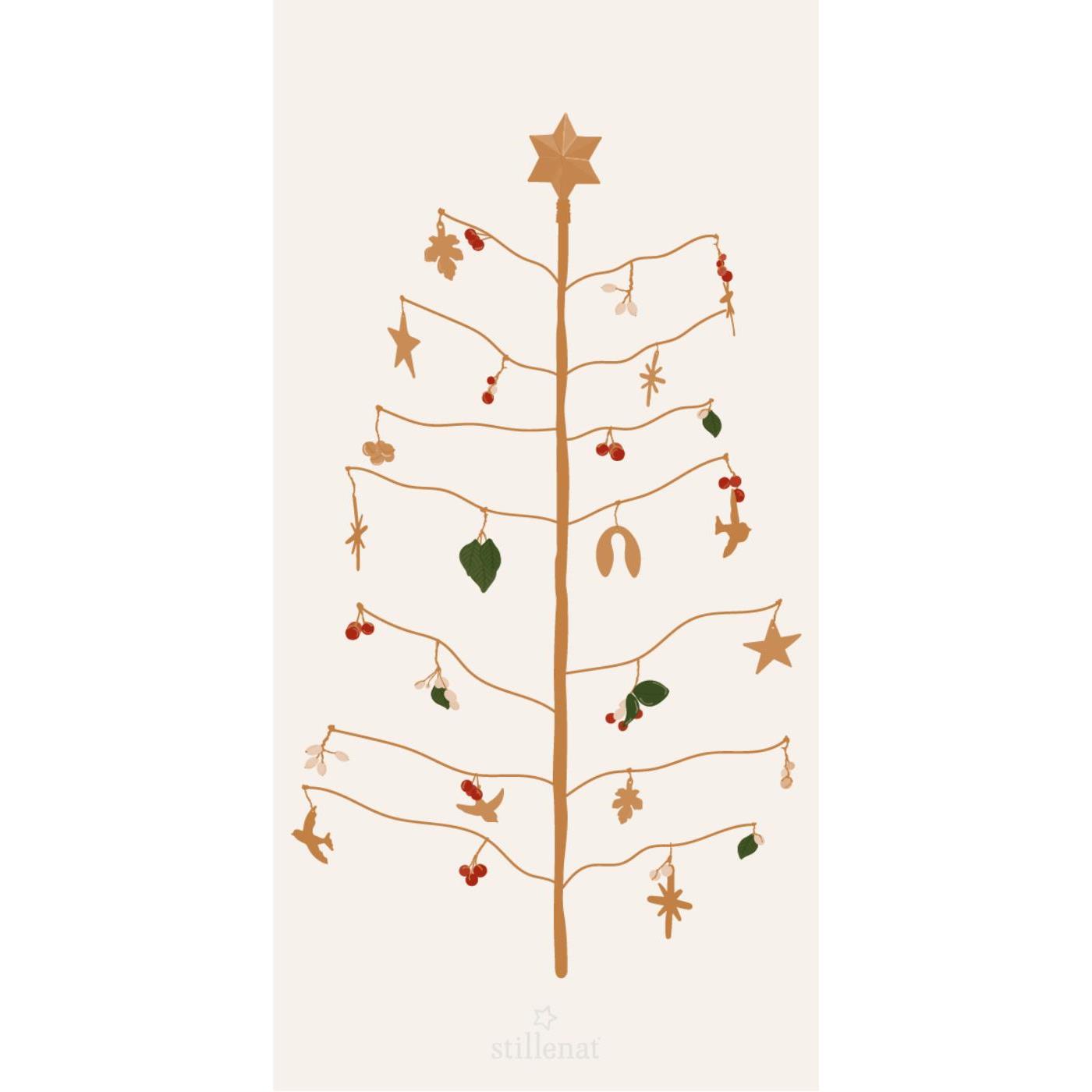 Napkin wishing tree 16 pcs per pack