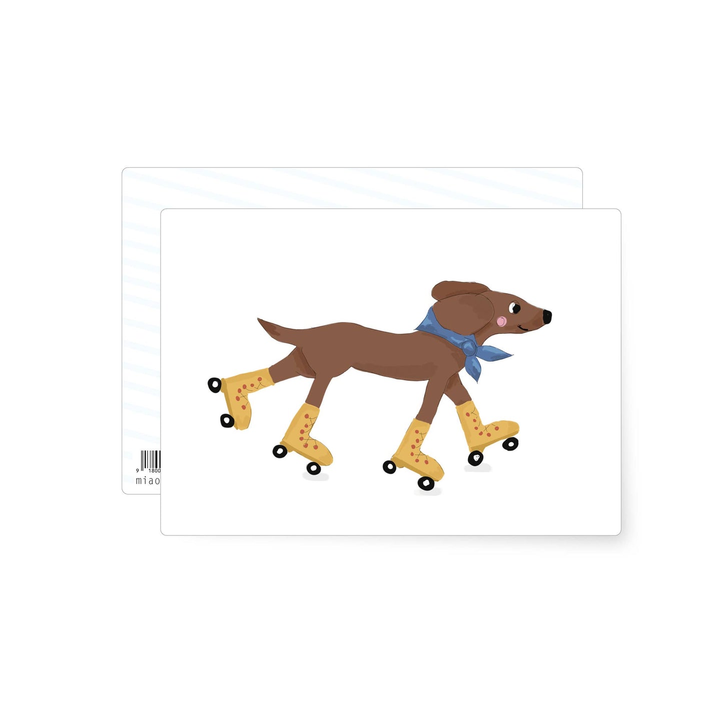 Dog | Postcard: (zonder envelop)
