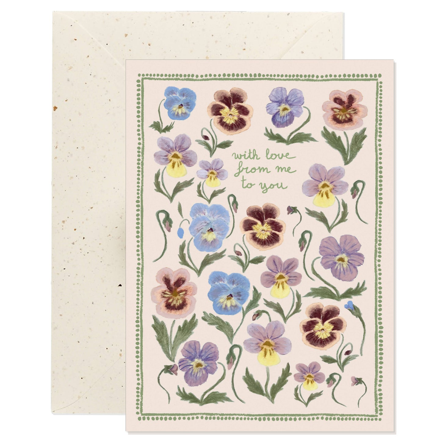 Greeting card - With love from me to you