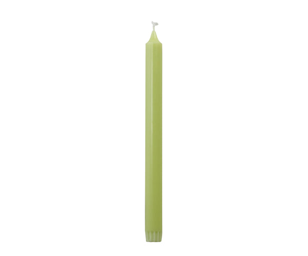 Stearine Dinerkaars 2,2×28 cm apple green