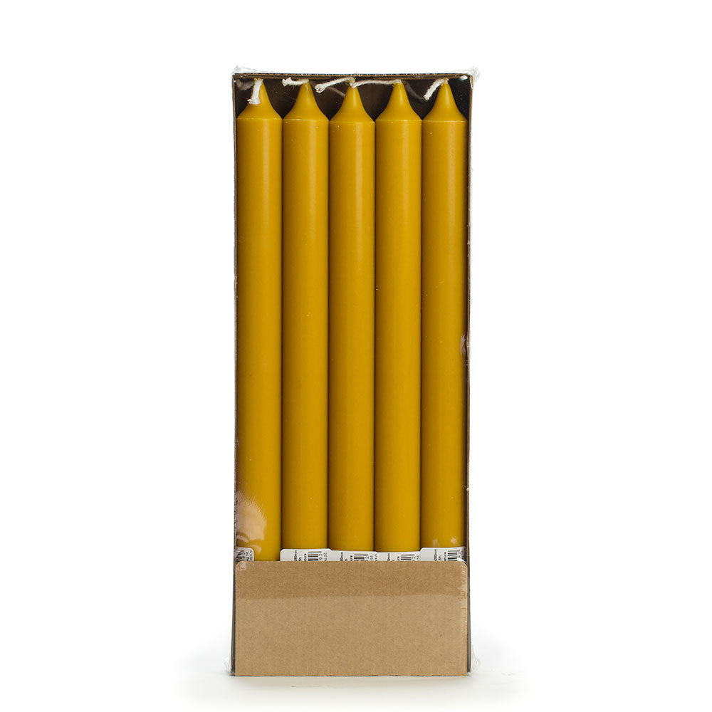 Stearine Dinerkaars 2,2×28 cm Natuur