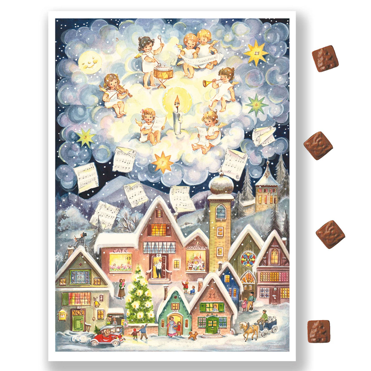 Chocolate Advent Calendar Angel Concert