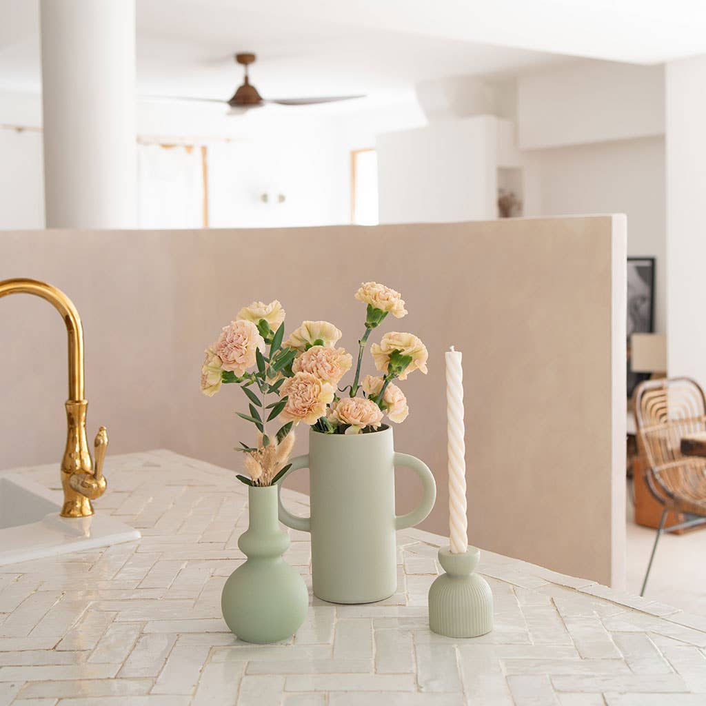 Mediterranea ceramic vase - Green