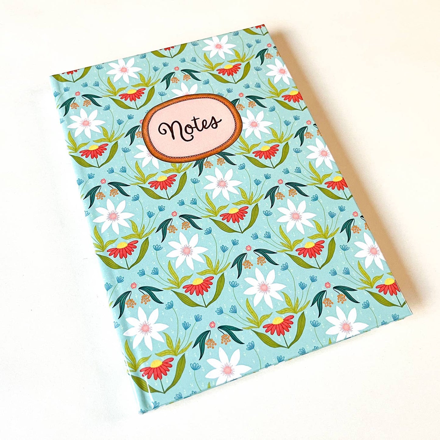 Notitieboekje - Notebook with floral pattern | A5: Blank