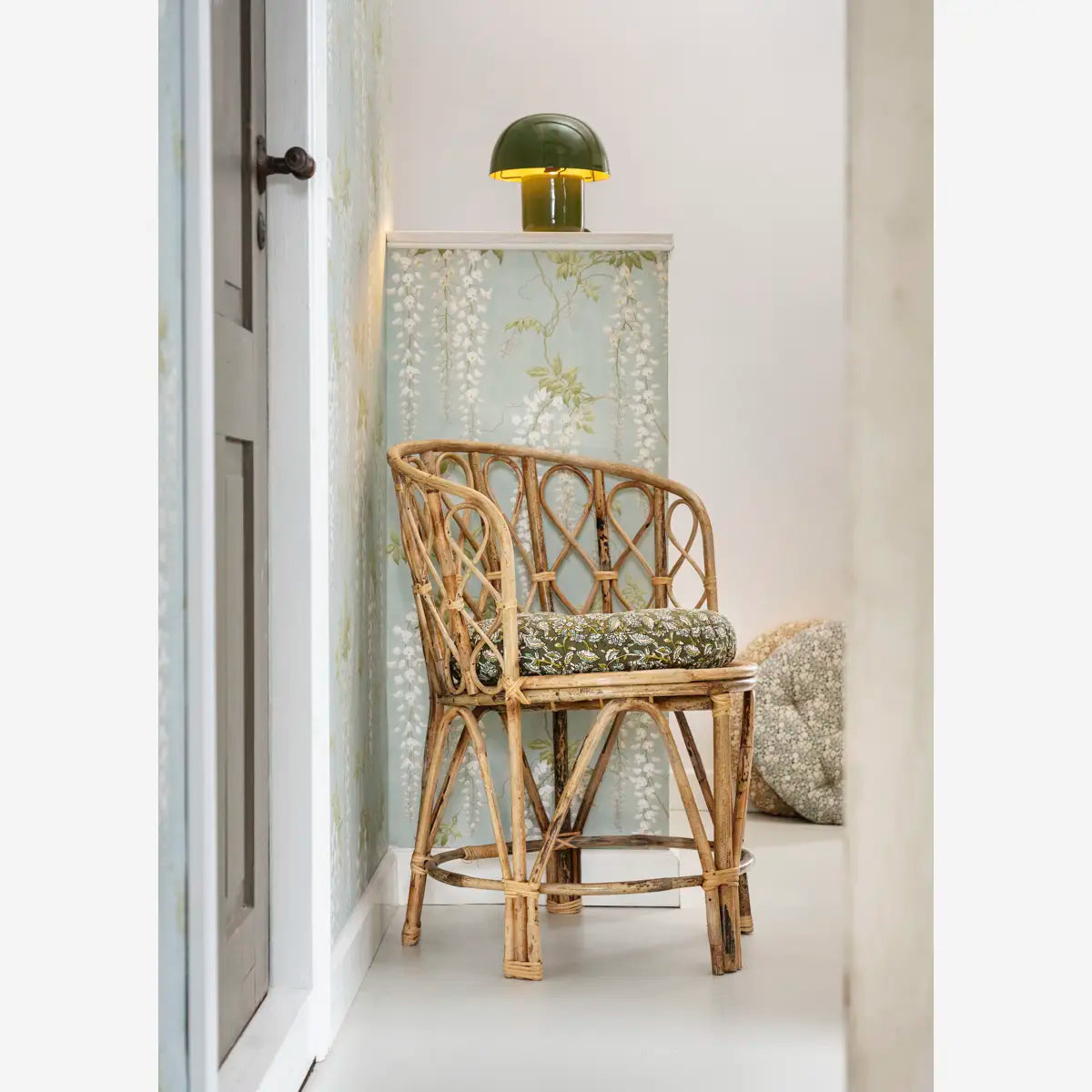 Bamboo chair w/ chair pad