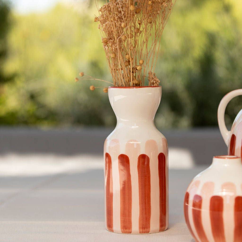 Mediterranea ceramic totem - Stripes