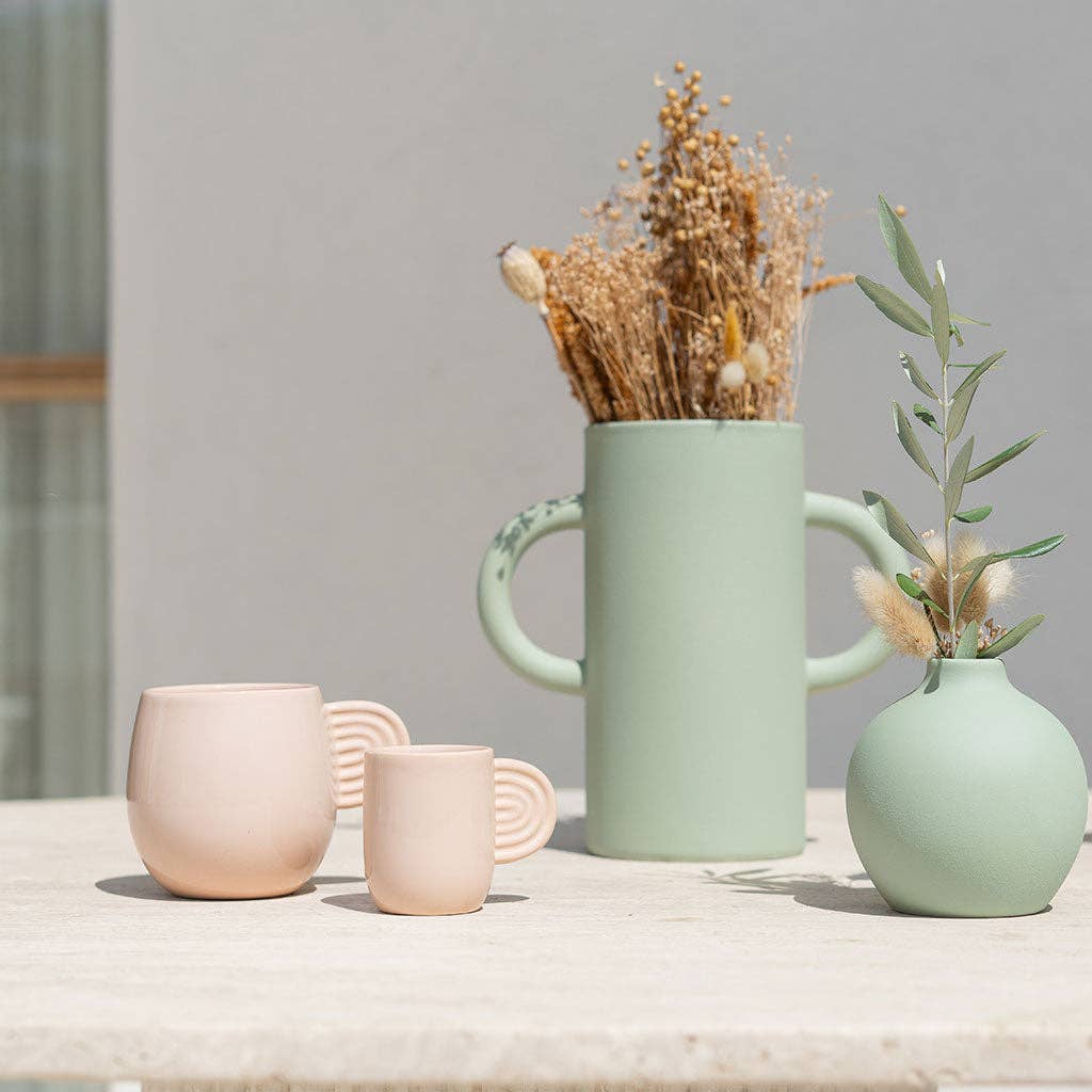Mediterranea ceramic vase - Green
