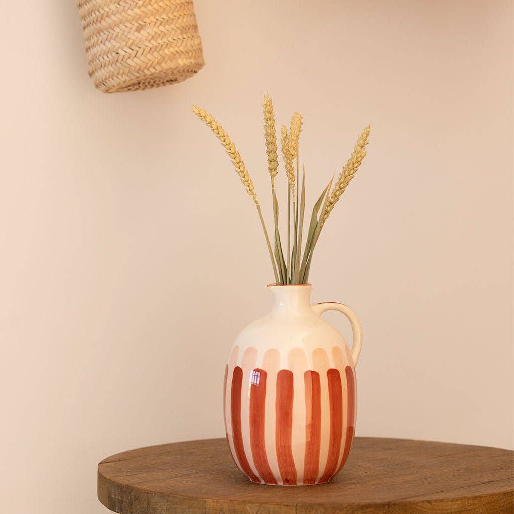 Ceramic pitcher - Stripe