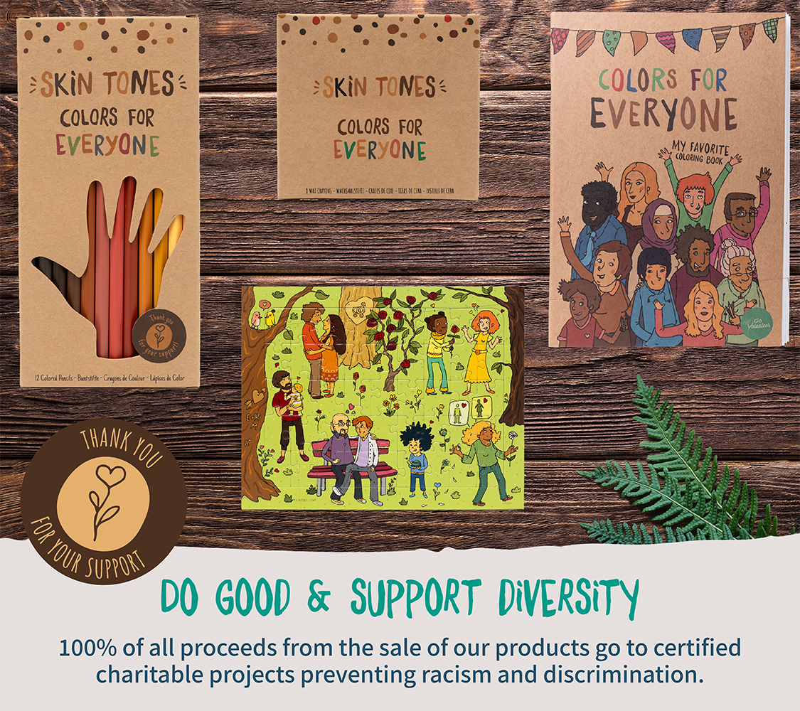 "Colors for Everyone" coloring book