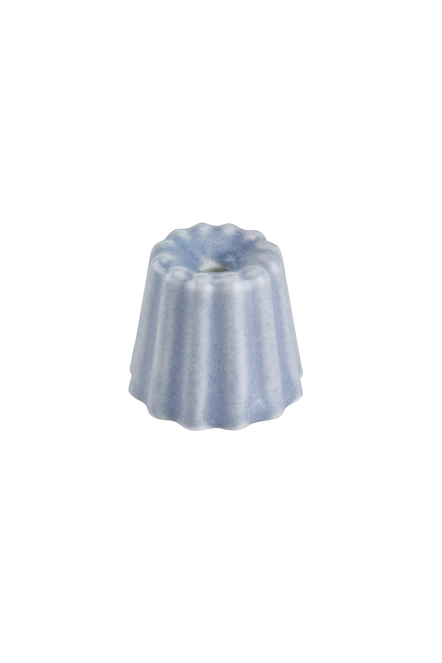 Porcelain Candle Holder: Glossy White
