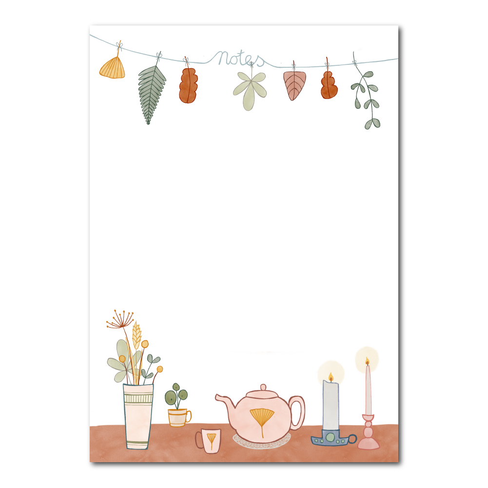Hygge notepad A6