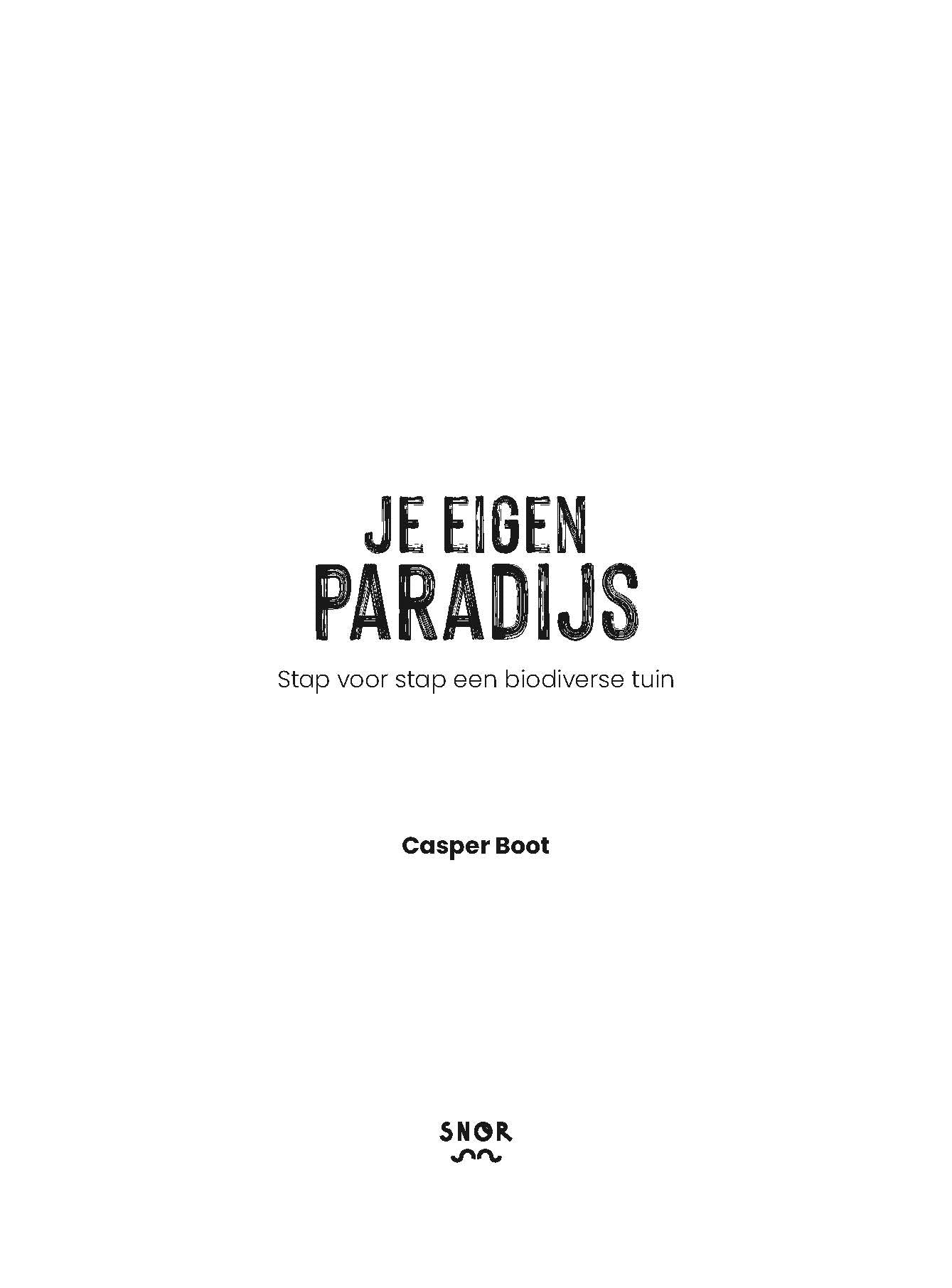 Je eigen paradijs