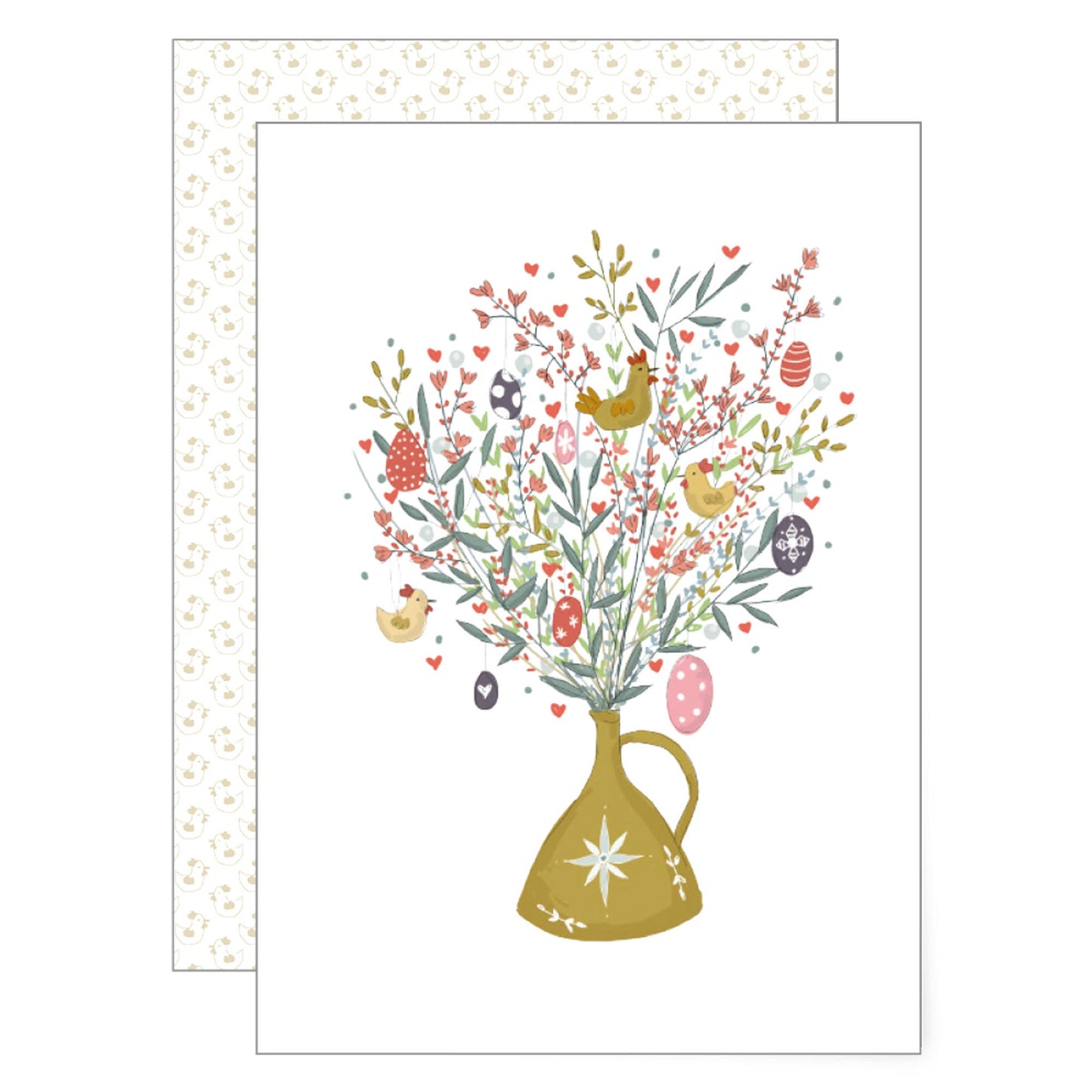 Easter bouquet | folding card